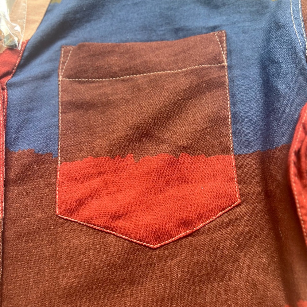 Lthe Odells Oversized Button Down: Multicolor - image 4